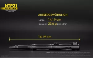 NITECORE NTP21 - Tactical Pen