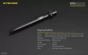 NITECORE NTP31 - Tactical Pen