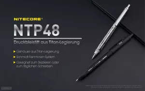 NITECORE NTP48 - TITAN DRUCKBLEISTIFT