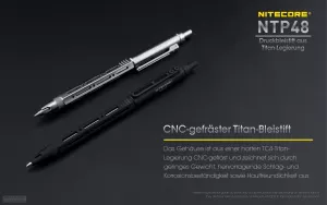 NITECORE NTP48 - TITAN DRUCKBLEISTIFT