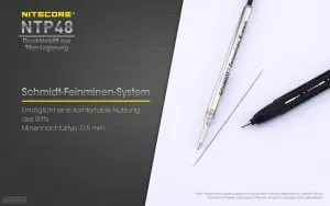 NITECORE NTP48 - TITAN DRUCKBLEISTIFT