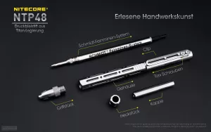 NITECORE NTP48 - TITAN DRUCKBLEISTIFT