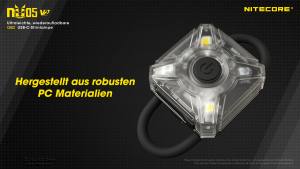 NITECORE NU05 V2 - max.40 Lumen