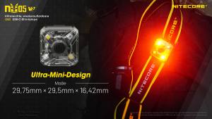 NITECORE NU05 V2 - max.40 Lumen