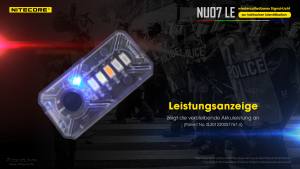NITECORE NU07LE - taktische Signallampe mit 5 Lichtfarben