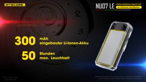 NITECORE NU07LE - taktische Signallampe mit 5 Lichtfarben