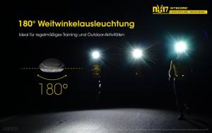 NITECORE NU17, gelb - max. 130 Lumen