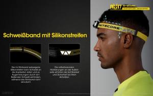 NITECORE NU17, gelb - max. 130 Lumen