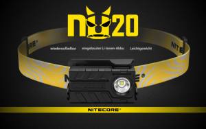 NITECORE NU20, schwarz - max. 360 Lumen