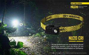 NITECORE NU20, schwarz - max. 360 Lumen