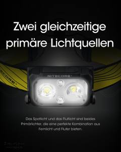 NITECORE NU25 - max. 400 Lumen