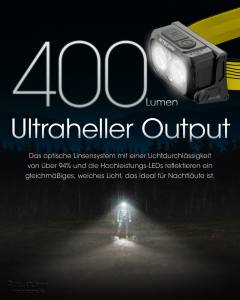 NITECORE NU25 - max. 400 Lumen