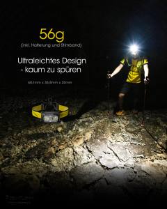 NITECORE NU25 - max. 400 Lumen