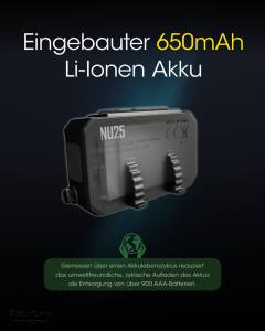 NITECORE NU25 - max. 400 Lumen