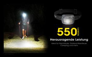 NITECORE NU31 - max. 550 Lumen
