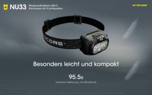 NITECORE NU33 - max. 700 Lumen