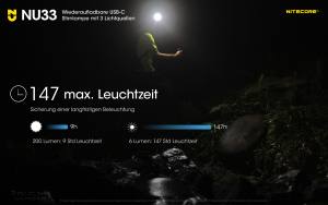 NITECORE NU33 - max. 700 Lumen