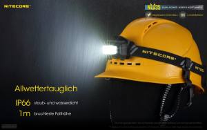 NITECORE NU35 Dual Power - max. 460 Lumen
