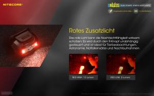 NITECORE NU35 Dual Power - max. 460 Lumen