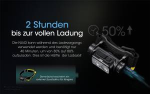 NITECORE NU43 - max. 1.400 Lumen