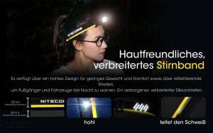 NITECORE NU43 - max. 1.400 Lumen