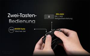NITECORE NU43 - max. 1.400 Lumen