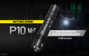 NITECORE P10 V2.0 - max. 1100 Lumen
