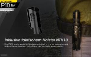 NITECORE P10 V2.0 - max. 1100 Lumen