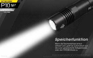 NITECORE P10 V2.0 - max. 1100 Lumen