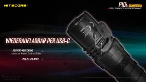 NITECORE P10i - max. 1.800 Lumen