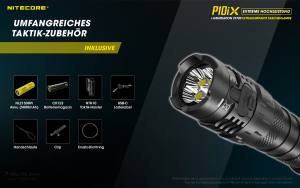 NITECORE P10iX - max. 4000 Lumen
