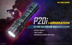 NITECORE P20i - max. 1800 Lumen