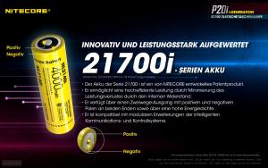 NITECORE P20i - max. 1800 Lumen