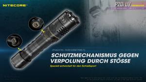 NITECORE P20i UV - max. 1800 Lumen