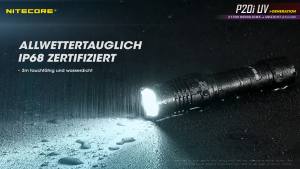 NITECORE P20i UV - max. 1800 Lumen