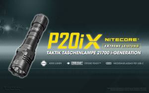 NITECORE P20iX - max. 4000 Lumen