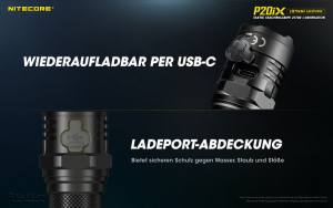 NITECORE P20iX - max. 4000 Lumen