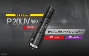 NITECORE P20UV V2 - max. 1000 Lumen