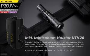 NITECORE P20UV V2 - max. 1000 Lumen