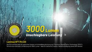 NITECORE P23i - max. 3.000 Lumen