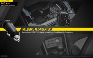 NITECORE R40 V2 - aufladbare LED Lampe - max. 1200 Lumen