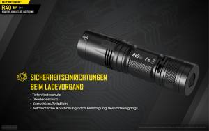 NITECORE R40 V2 - aufladbare LED Lampe - max. 1200 Lumen
