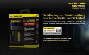 NITECORE Schnelladegerät SC2