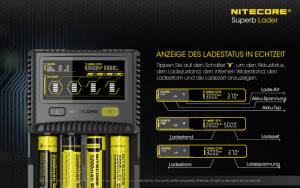 NITECORE Schnellladegerät SC4