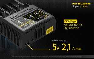 NITECORE Schnellladegerät SC4