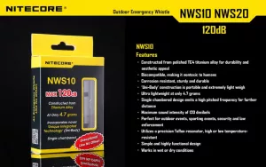 NITECORE Signalpfeife