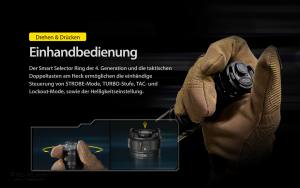 NITECORE SRT7i - max. 3.000 Lumen