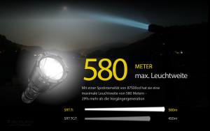 NITECORE SRT7i - max. 3.000 Lumen