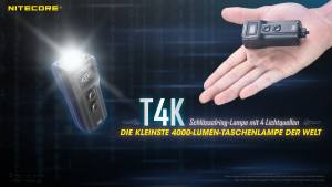 NITECORE T4K - max. 4000 Lumen