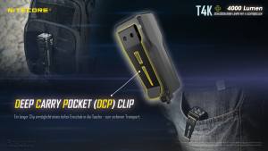 NITECORE T4K - max. 4000 Lumen